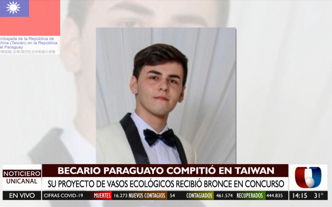 Proyecto de becario paraguayo ganó bronce en concurso en Taiwán
