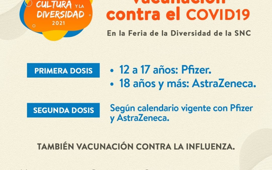 Feria de la Diversidad Cultural: exposiciones artísticas y vacunación anticovid