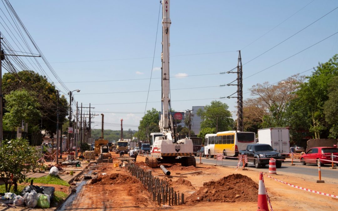 Construyen primeros mil pilotes para el túnel en Tres Bocas