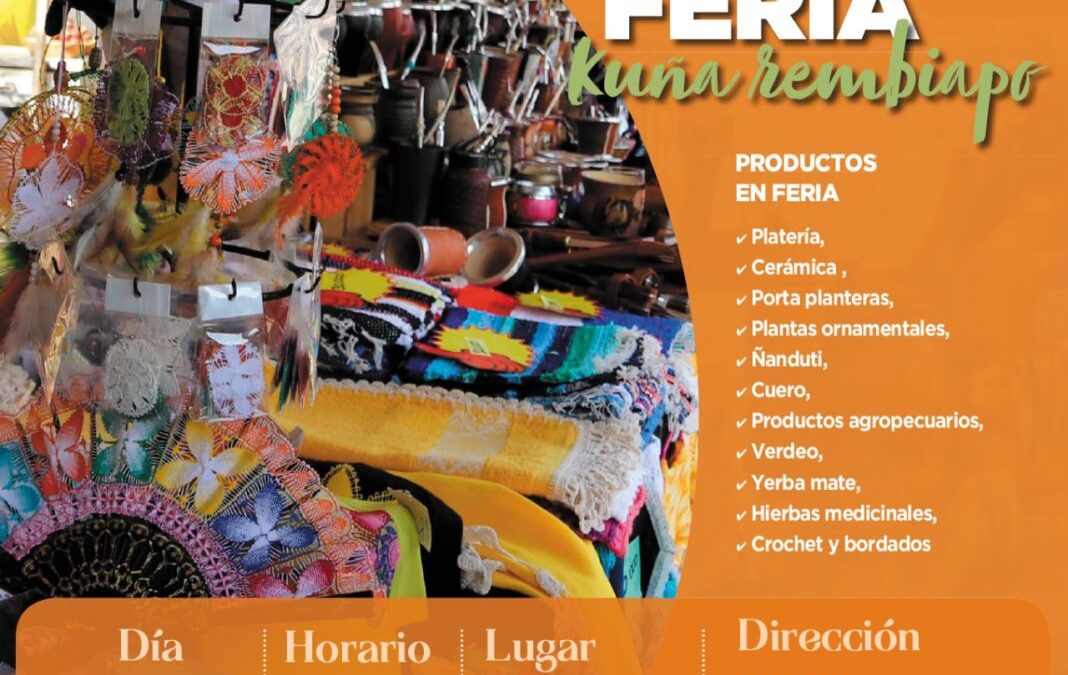 ‘Kuña rembiapo’: realizan feria de mujeres emprendedoras en Asunción