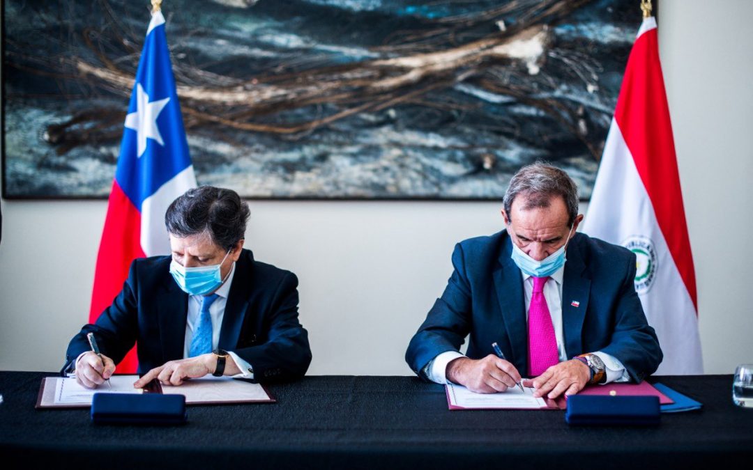 Paraguay y Chile suscriben acuerdo para facilitación del comercio e inversiones