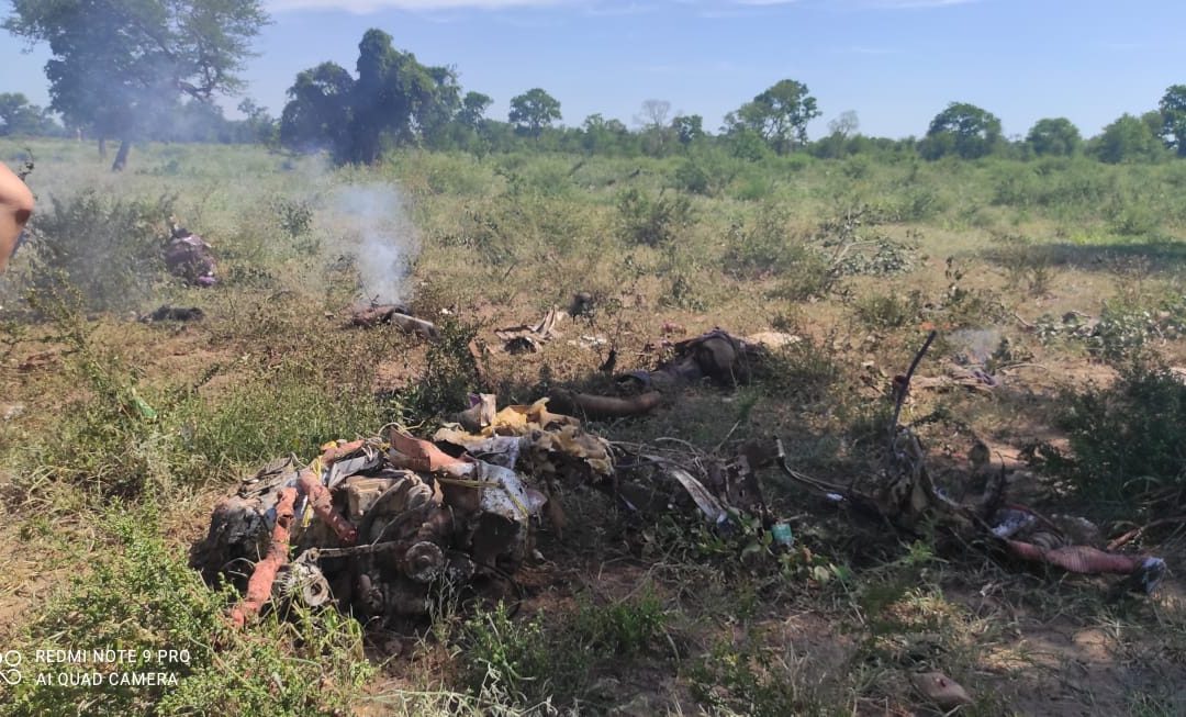 Tres personas fallecieron tras caída de avioneta en el Chaco