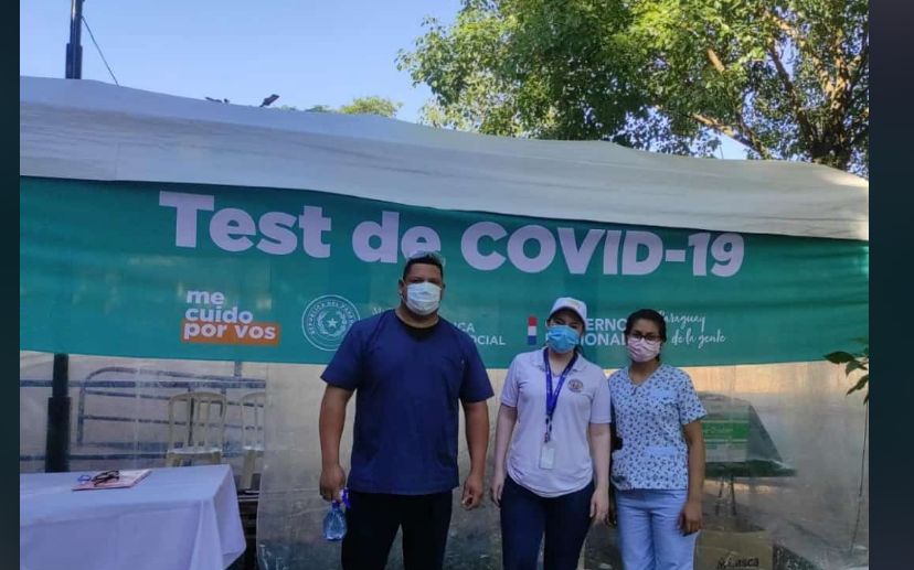 Podés vacunarte o acceder al testeo de Covid-19 en Caacupé