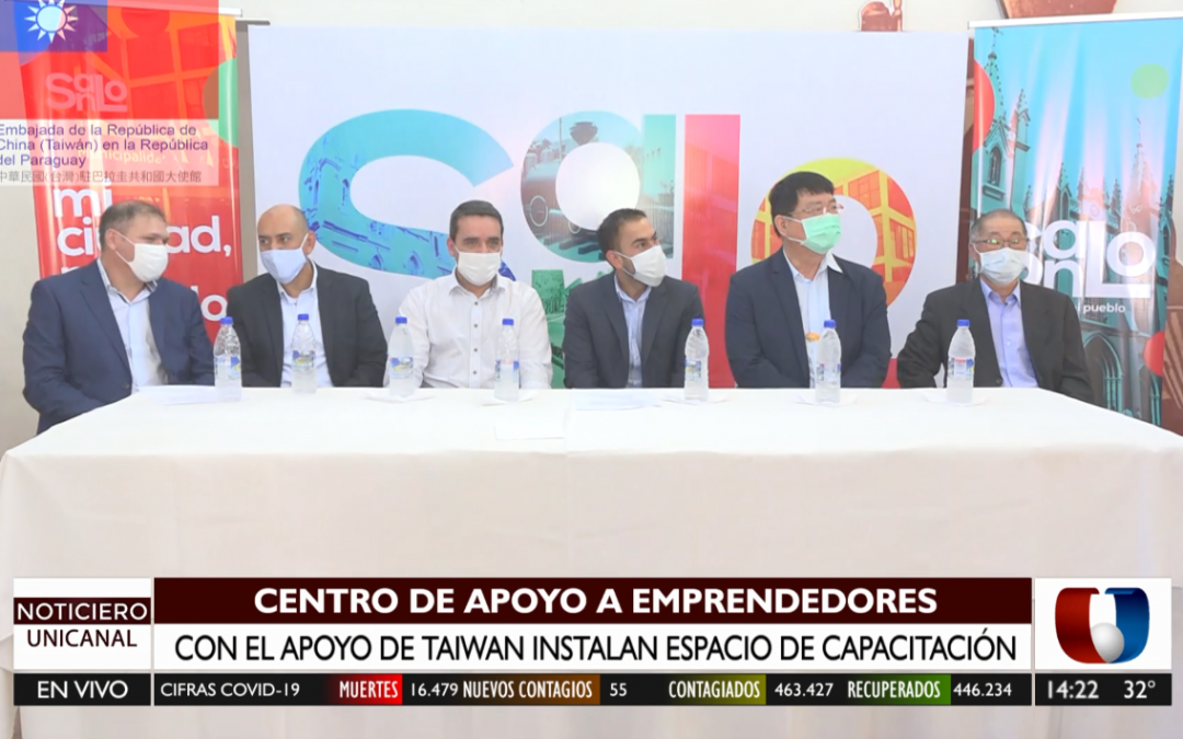 Con apoyo de Taiwán, habilitan centro de capacitación para emprendedores