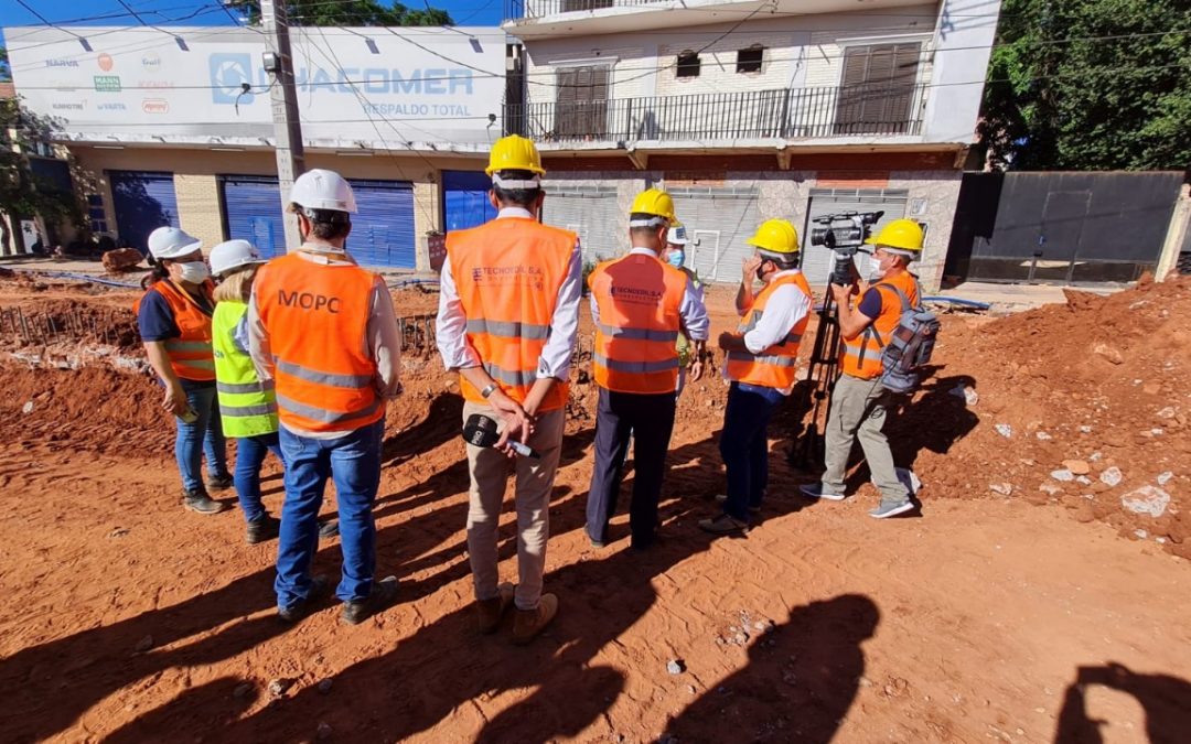 Obras en cruce vial de Tres Bocas presentan avance del 50%