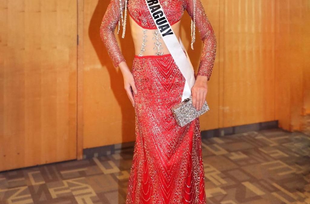 Nadia Ferreira, lista para la gala final de Miss Universo en Israel
