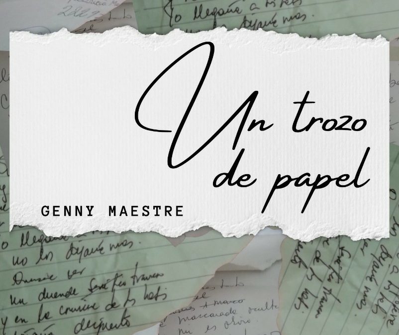 “Un trozo de papel”, libro de poemas que será presentado en la Manzana de la Rivera