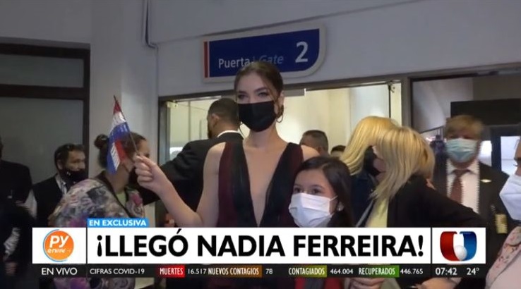 La virreina de Miss Universo ya se encuentra en Paraguay