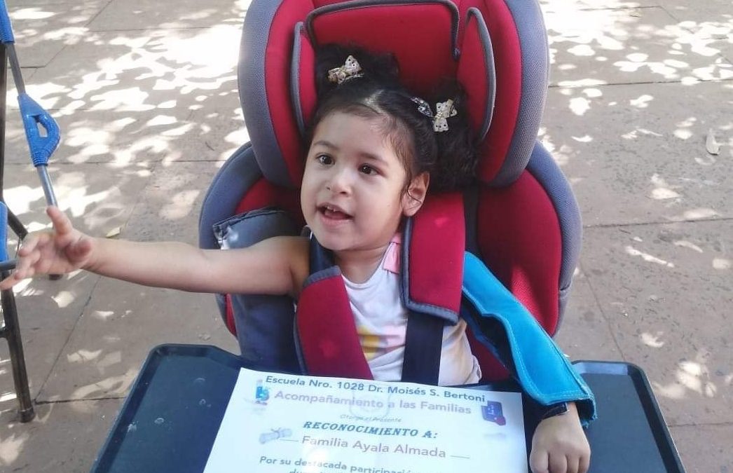 “Todos por Julieta”: niña con parálisis cerebral necesita ayuda