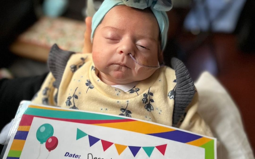 ¡Candela cumple 1 mes y sigue luchando por su vida!