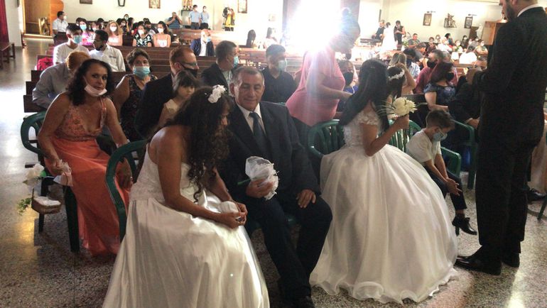 Asunción: doce parejas dieron el “sí” en boda comunitaria