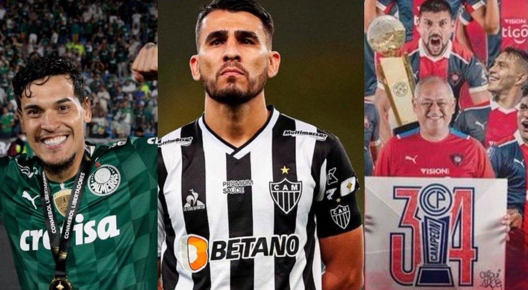 Alonso y Gómez en el XI ideal de América, Cerro el mejor de Paraguay
