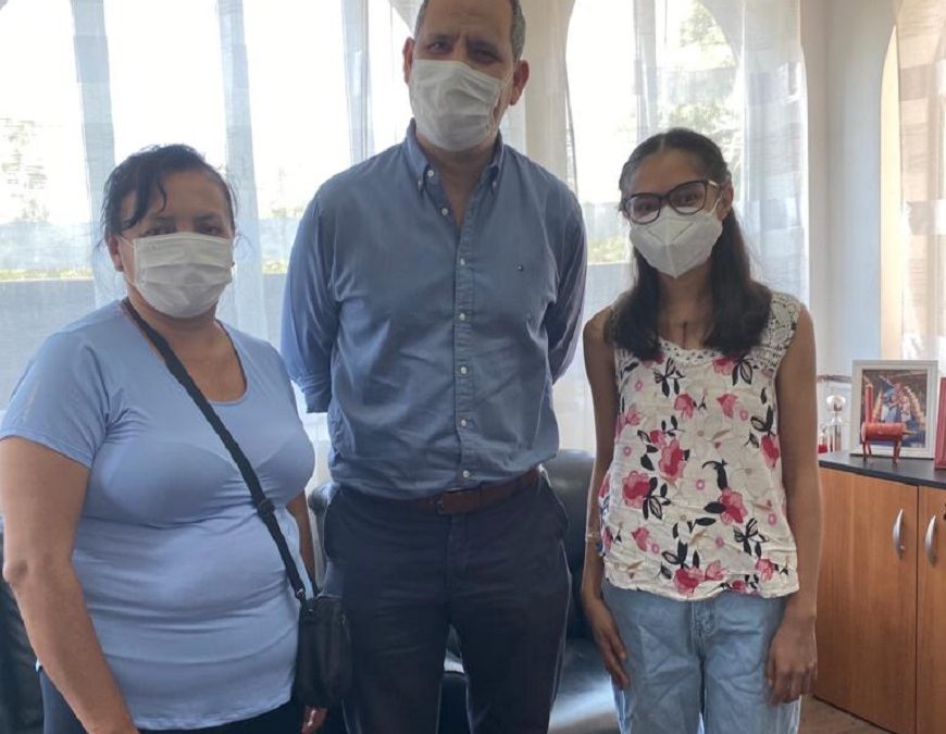 Milagros recibirá el 2022 en su hogar con un nuevo corazón