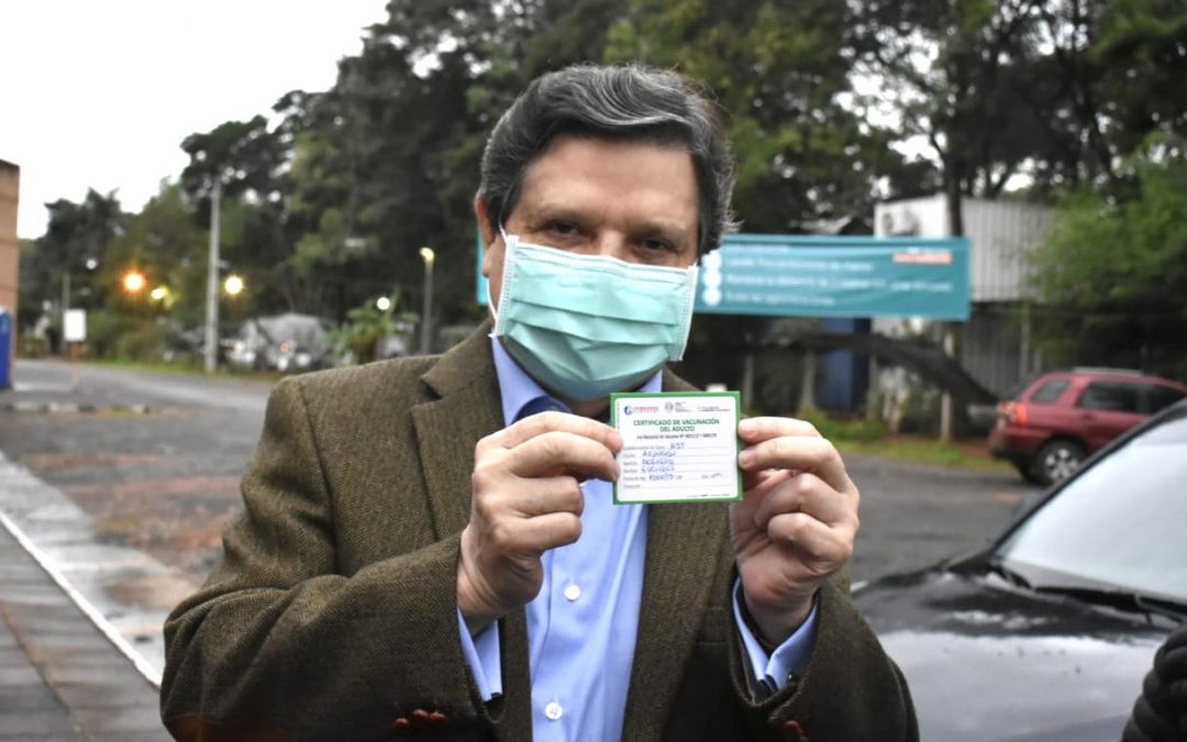 Euclides Acevedo dio positivo al covid por segunda vez