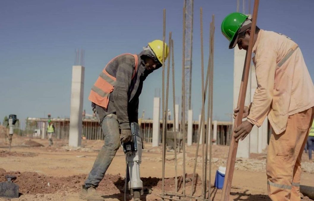 Avanzan obras en Gran Hospital de Coronel Oviedo