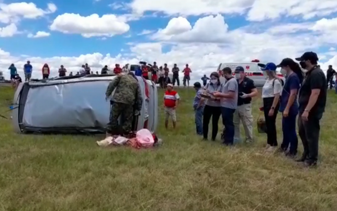 Al menos cuatro fallecidos en grave accidente de tránsito en Santaní