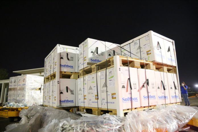 Nuevo lote de vacunas Pfizer arribó al país con 466.830 dosis anticovid