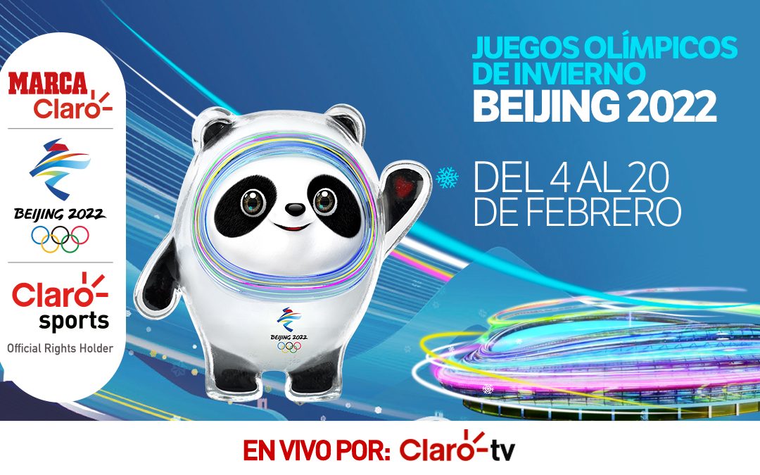 Juegos Olímpicos de Invierno de Beijing 2022 se vivirán por la multiplataforma Marca Claro