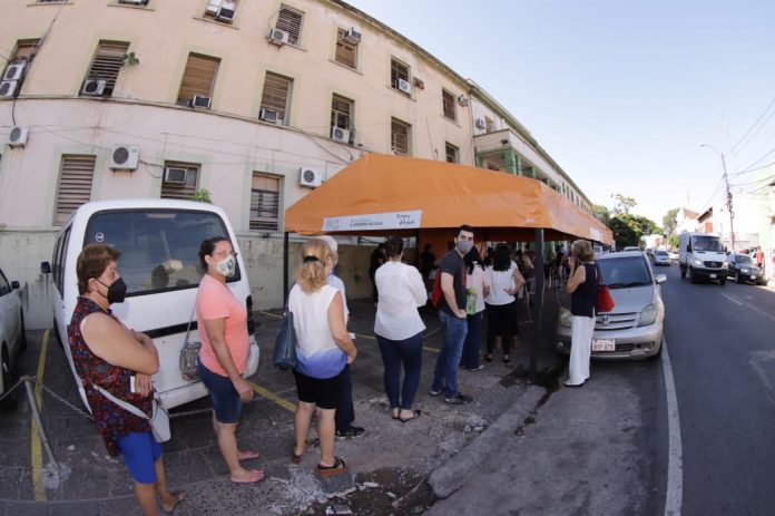 Asunción y Central: vacunatorios habilitados para este fin de semana
