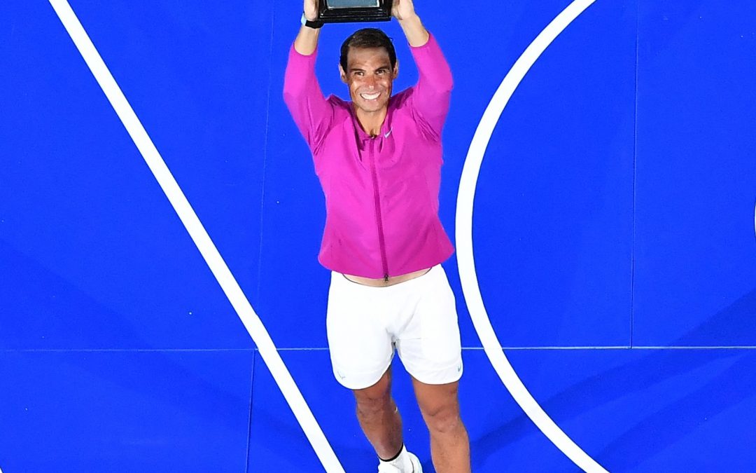 Abierto de Australia: ¡Nadal supera el récord mundial masculino con 21 Grand Slams!