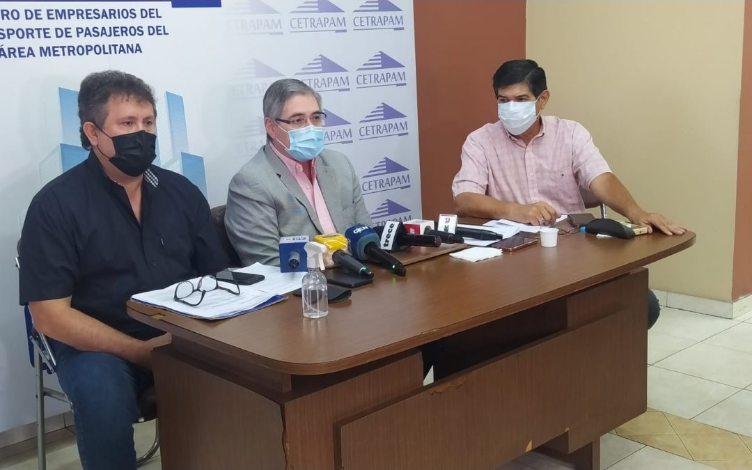 Cetrapam suspende servicio de transporte en Asunción por 10 días