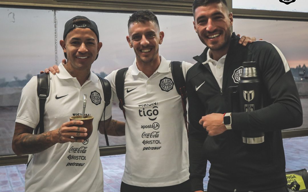 Libertadores: Olimpia partió rumbo a Lima
