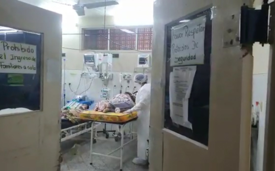 Violenta turba atropelló Hospital de Concepción