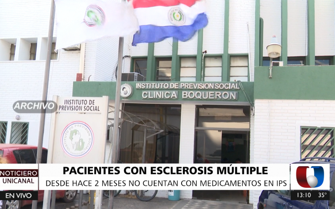 IPS: pacientes con esclerosis múltiple no cuentan con medicamentos hace dos meses