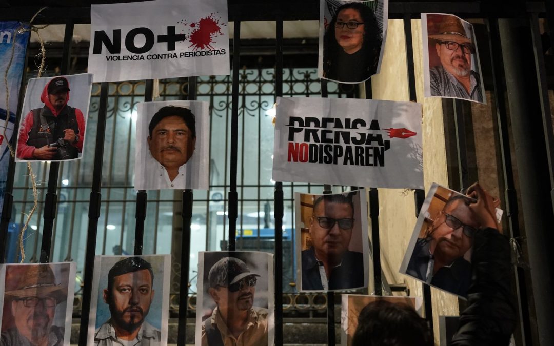Asesinan a otro periodista en México, el sexto en lo que va del año