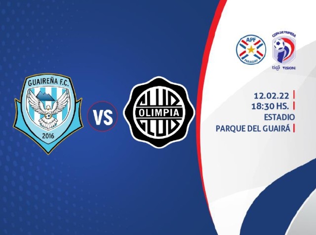 Olimpia visita a Guaireña en el Parque este sábado