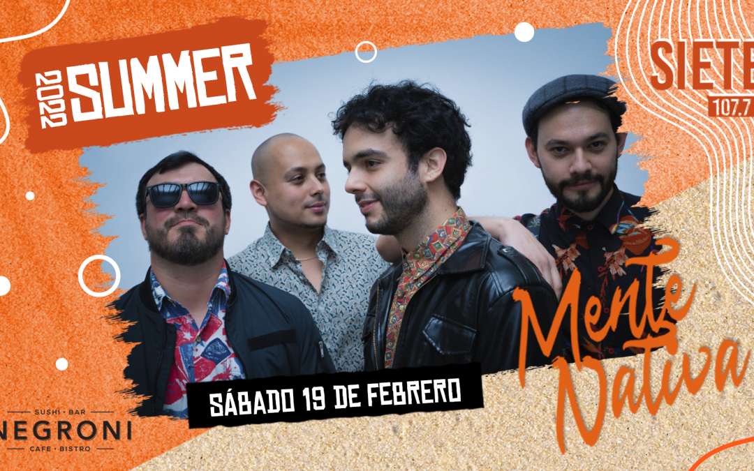 Cierre de Summer Siete: Mente Nativa en concierto