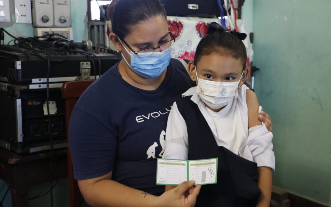 Más de 200 mil niños y niñas ya recibieron la primera dosis anticovid