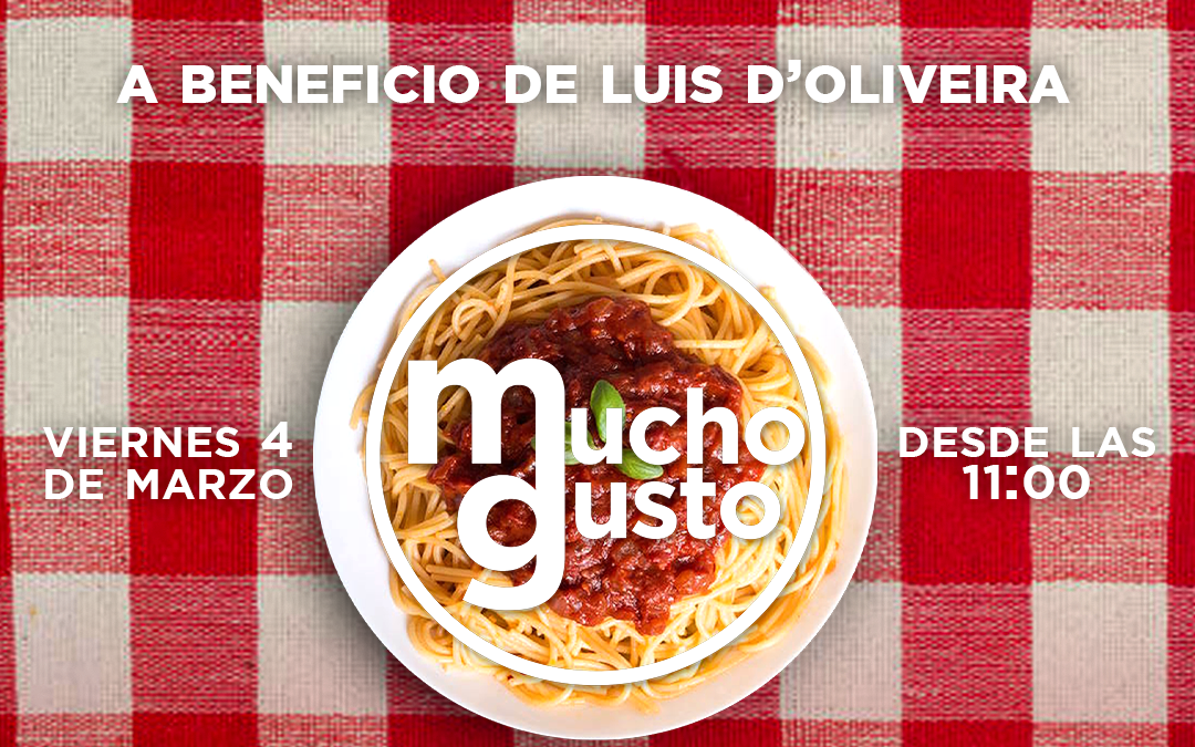 ¡Gran tallarinada a beneficio de Luis D´Oliveira!