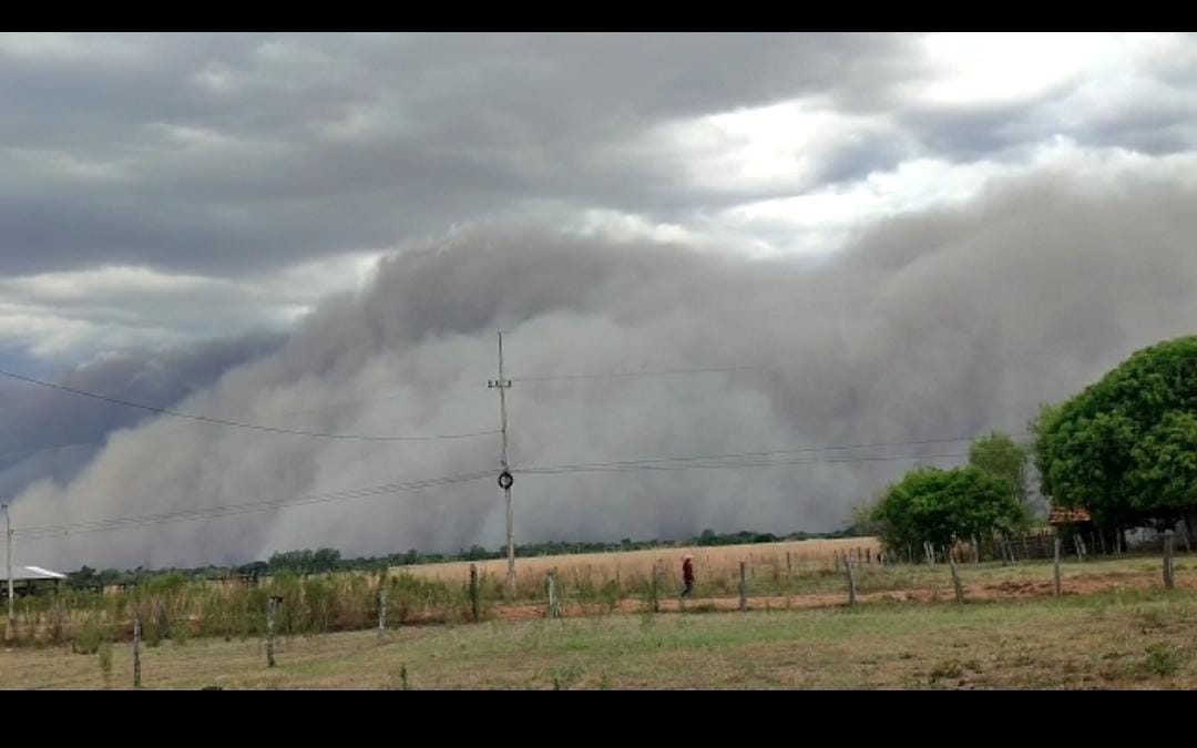 Reportan ingreso de tormenta de humo y cenizas proveniente de Corrientes