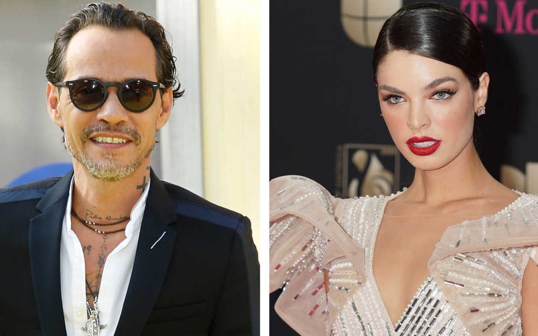 Nadia Ferreira y Marc Anthony a los besos en México