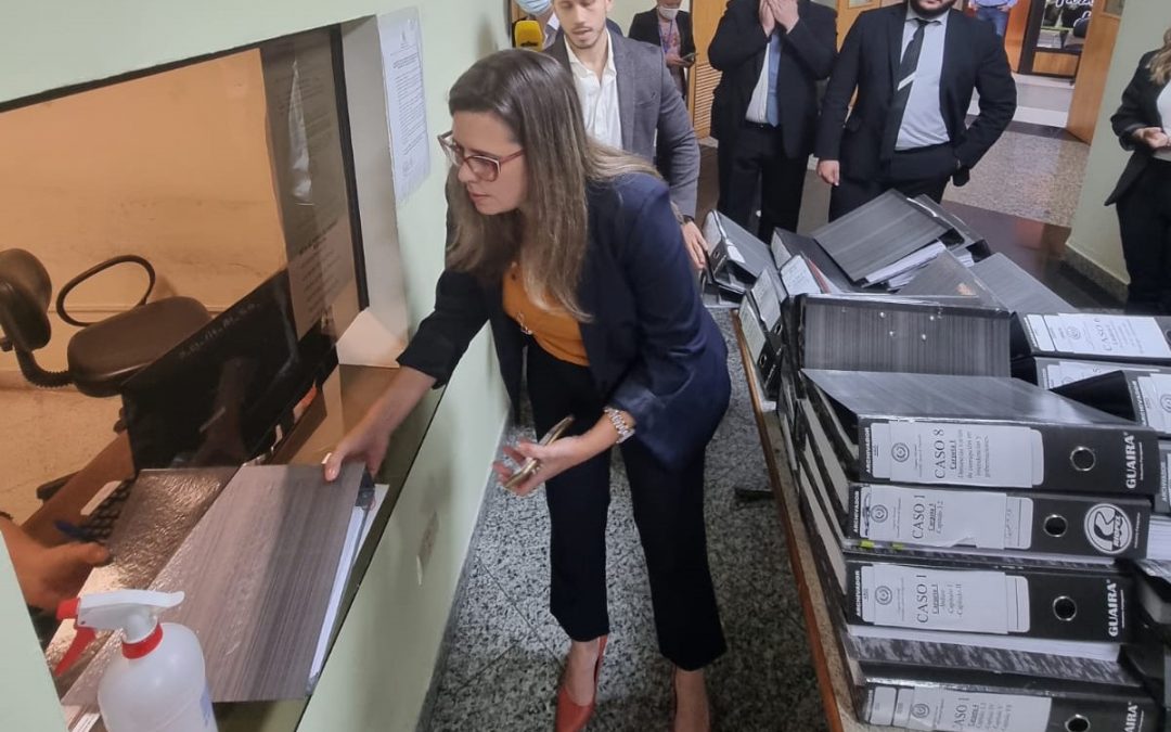 Diputados: presentan libelo acusatorio para juicio político contra Sandra Quiñónez