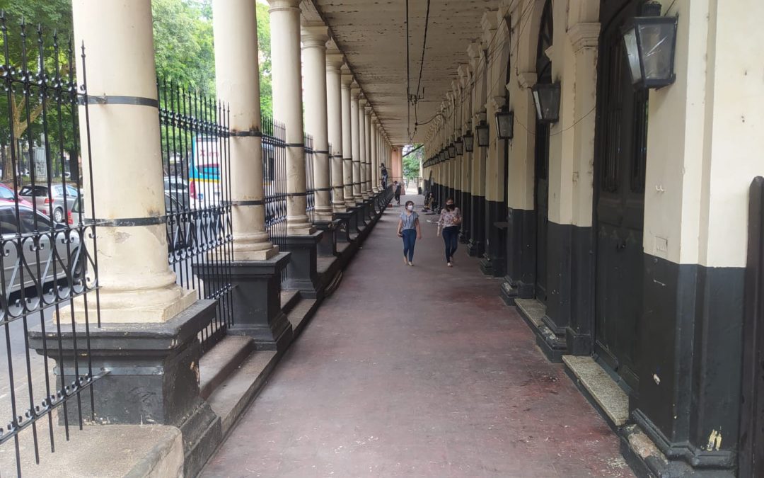 Para preservar sitio histórico, Fepasa enrejó ex estación de Ferrocarril en Asunción