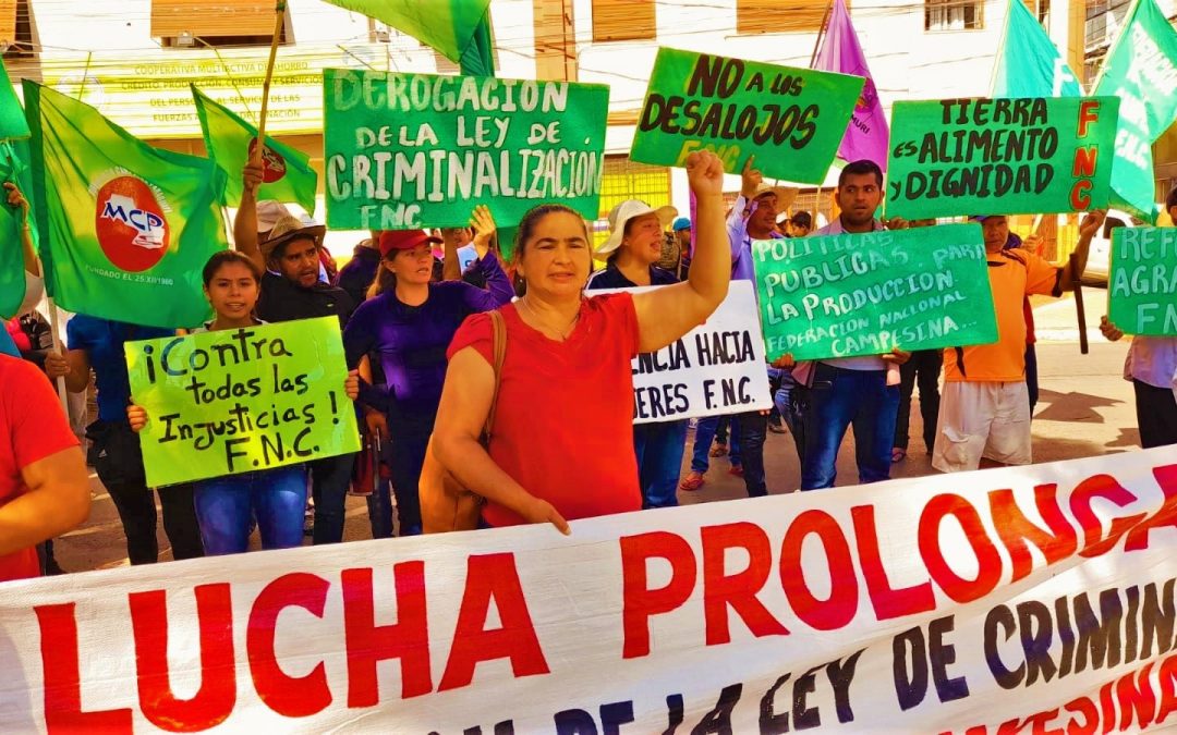Tras acuerdo con municipio, campesinos se concentrarán en la Plaza Uruguaya