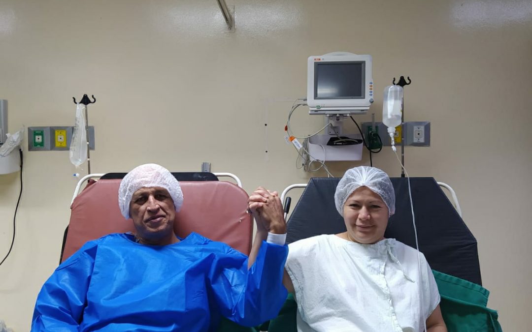 En un gran gesto de amor, mujer donó uno de sus riñones a su esposo