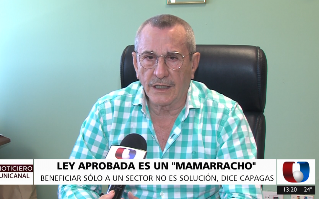 Ley de subsidio a Petropar es un “mamarracho”, dice titular de Capagas