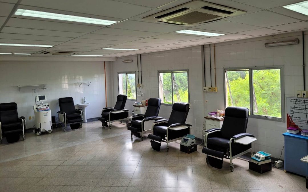 Clínicas amplía instalaciones de hemocentro y espera mayor presencia de donantes