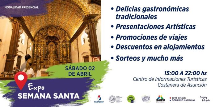 Senatur: realizarán expo por Semana Santa este 2 de abril en la Costanera de Asunción