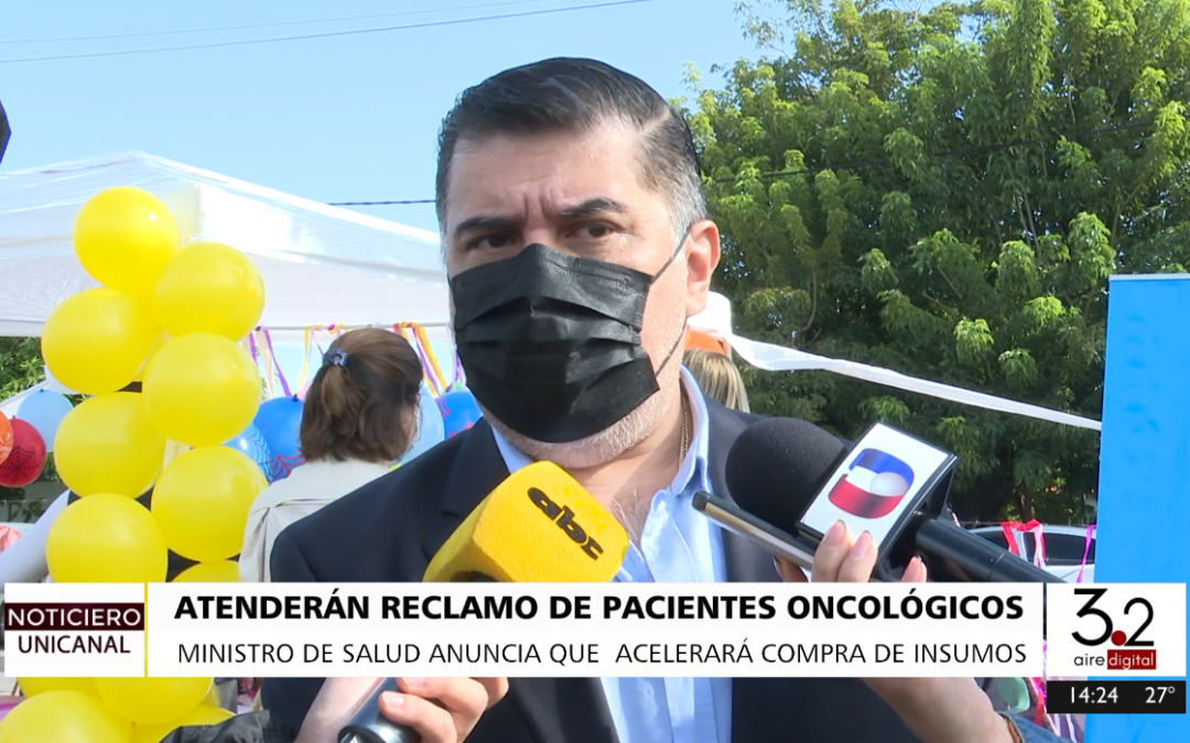 Salud promete acelerar compra de medicamentos oncológicos