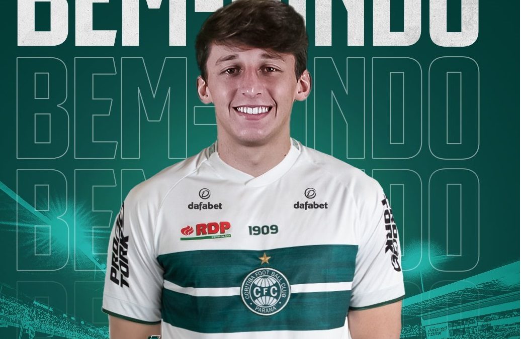 Matías Galarza fue anunciado en el Coritiba de Gustavo Morínigo