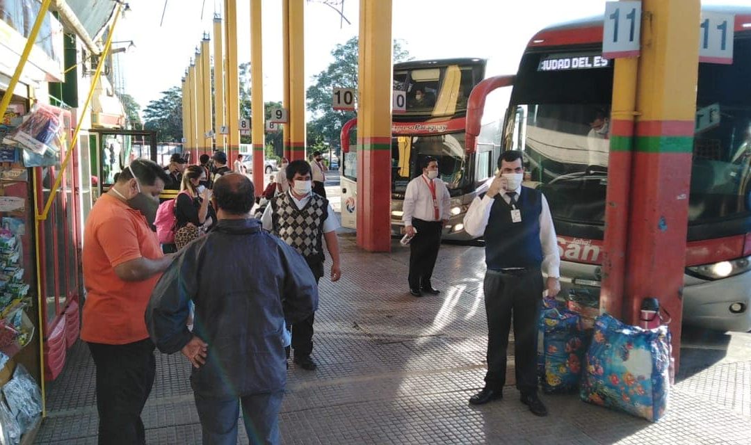 Dinatran no liberará horario de buses en Semana Santa