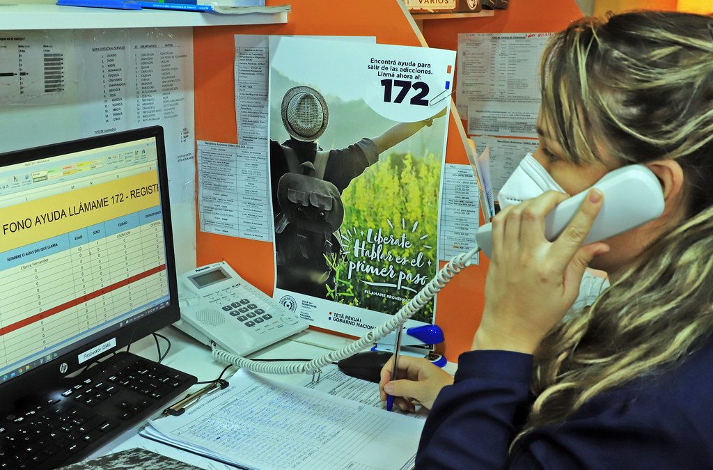 Fono ayuda para adicciones recibió más de 8.300 llamadas desde su habilitación