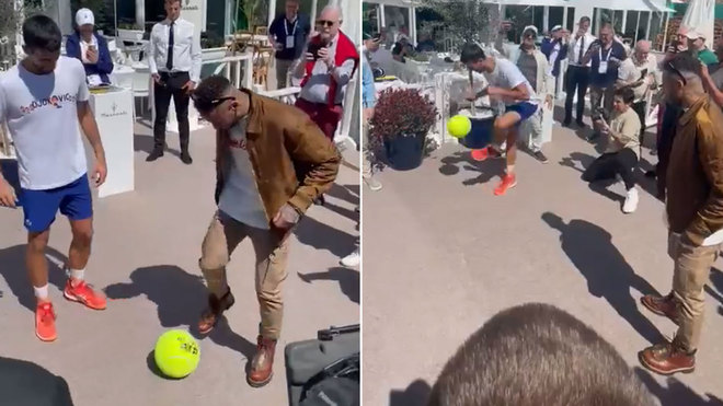 Djokovic y Neymar disfrutan en Montecarlo