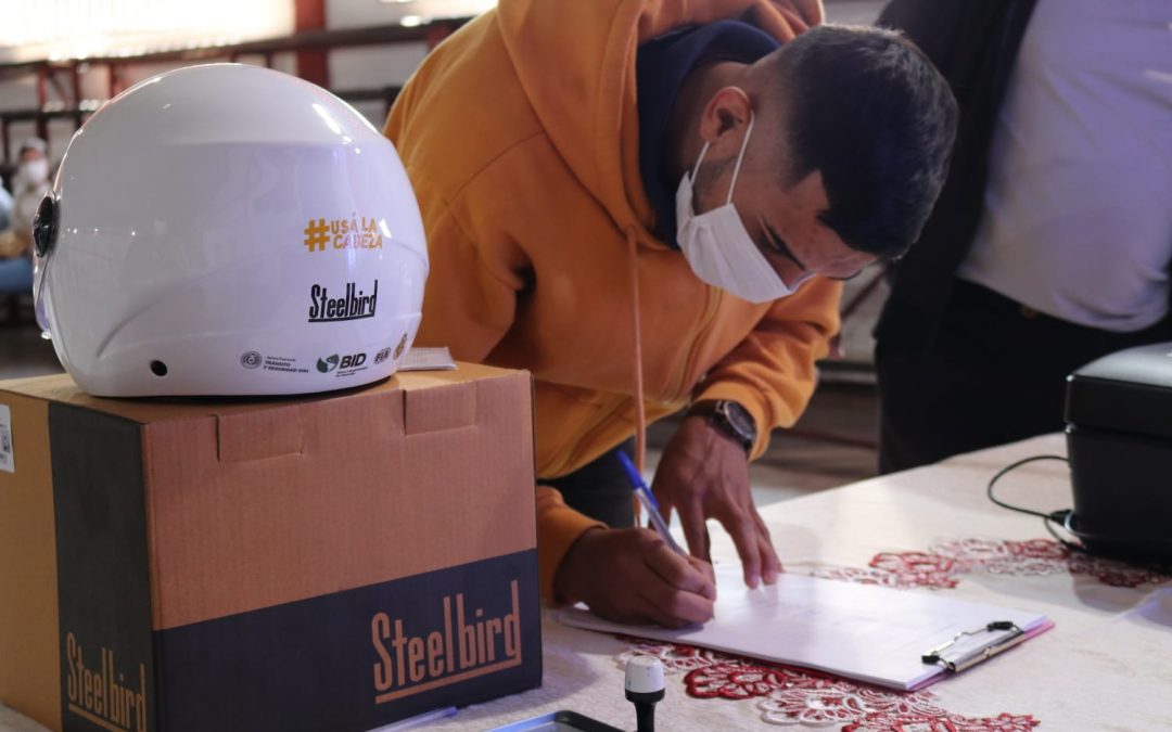 Atención motociclistas de Capiatá: pueden postularse a 100 cascos certificados