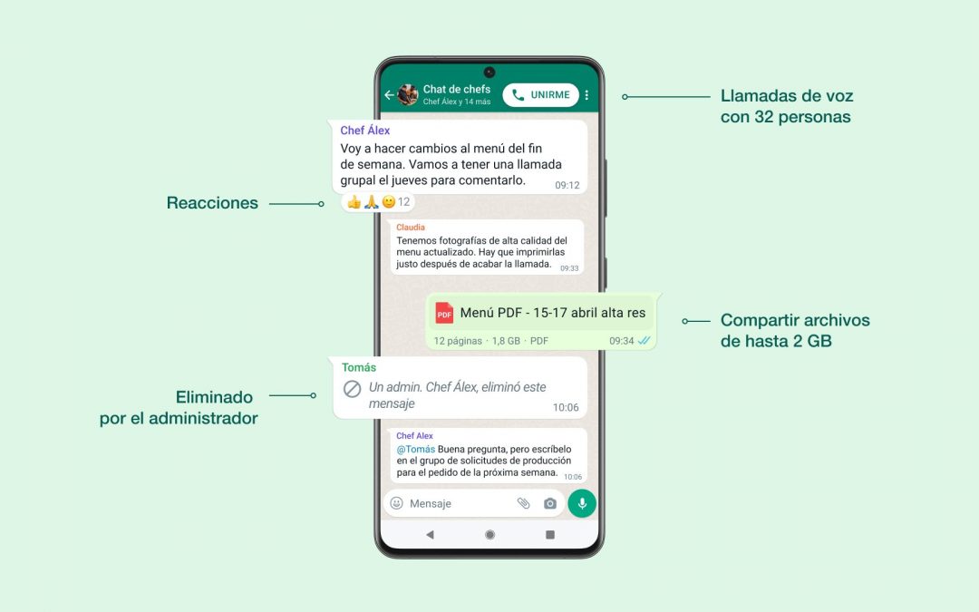 Enteráte de las nuevas actualizaciones que trae WhatsApp, próximamente