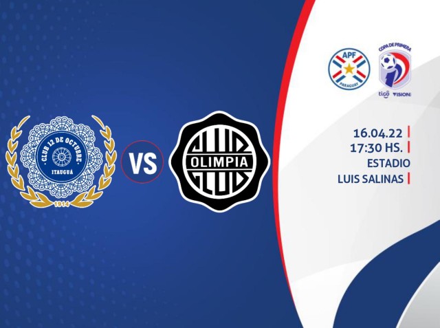 Olimpia y 12 de Octubre se enfrentan este sábado en Itauguá